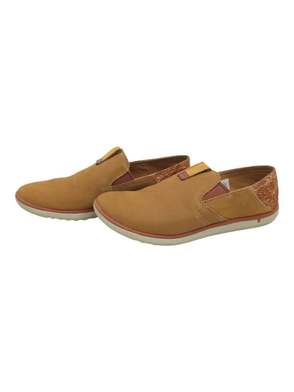Merrell Duskair Moc Smooth Slip On Shoes 8 Boho Gorpcore Loafers Brown Sugar